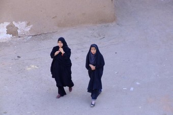 Iranian Women walking